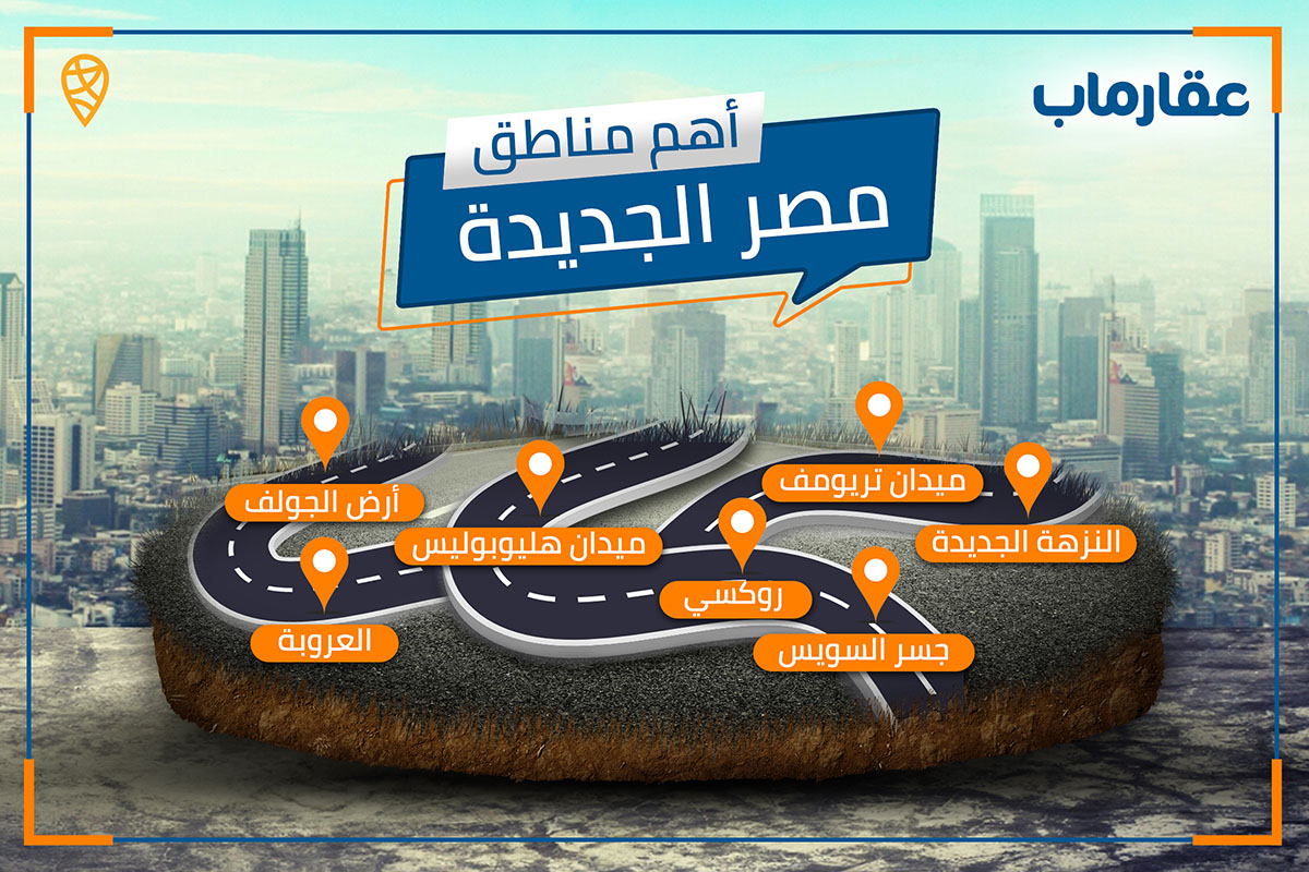 تعرف على أهم مناطق مصر الجديدة